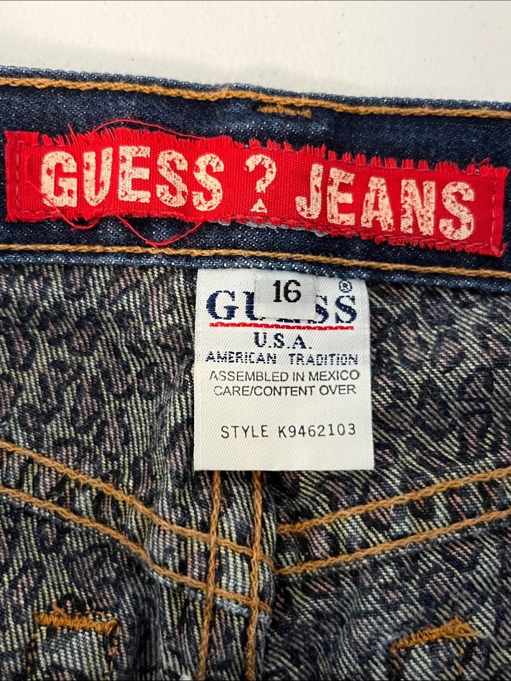 Guess Y2K Mid Rise Cotton Jeans - Picture 8 of 14
